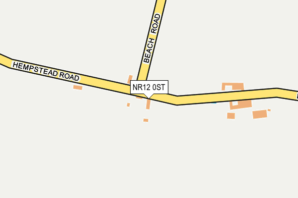 NR12 0ST map - OS OpenMap – Local (Ordnance Survey) NR12 0ST map - OS OpenMap – Local (Ordnance Survey)