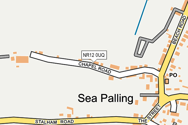 NR12 0UQ map - OS OpenMap – Local (Ordnance Survey) NR12 0UQ map - OS OpenMap – Local (Ordnance Survey)