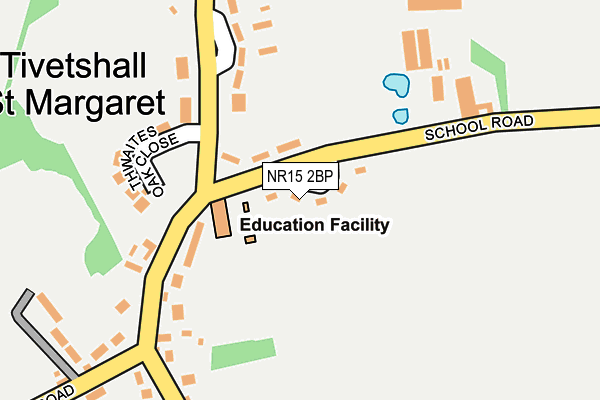 NR15 2BP map - OS OpenMap – Local (Ordnance Survey) NR15 2BP map - OS OpenMap – Local (Ordnance Survey)
