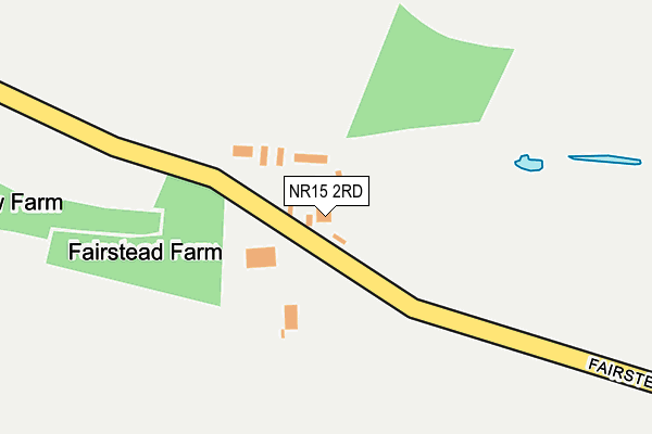 NR15 2RD map - OS OpenMap – Local (Ordnance Survey) NR15 2RD map - OS OpenMap – Local (Ordnance Survey)