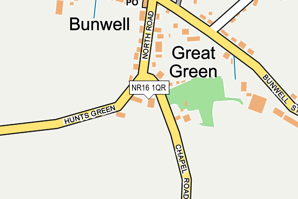 NR16 1QR map - OS OpenMap – Local (Ordnance Survey) NR16 1QR map - OS OpenMap – Local (Ordnance Survey)