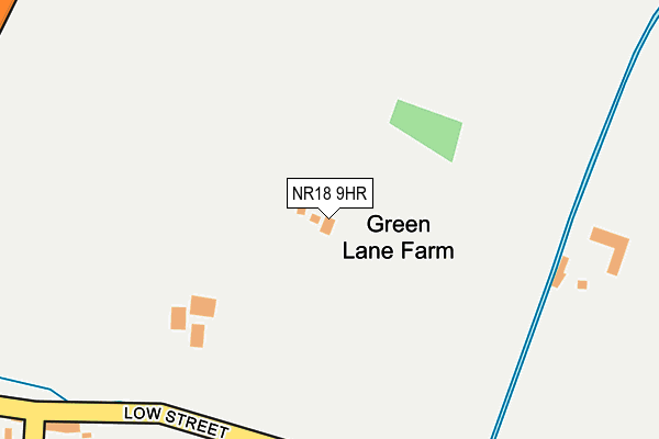 NR18 9HR map - OS OpenMap – Local (Ordnance Survey) NR18 9HR map - OS OpenMap – Local (Ordnance Survey)
