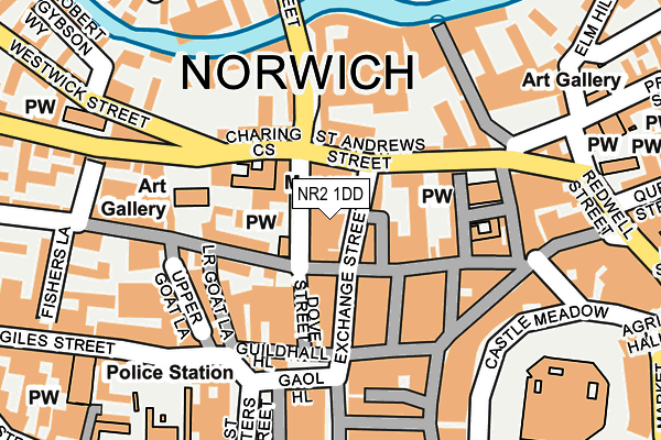 NR2 1DD map - OS OpenMap – Local (Ordnance Survey) NR2 1DD map - OS OpenMap – Local (Ordnance Survey)