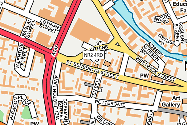 NR2 4RD map - OS OpenMap – Local (Ordnance Survey) NR2 4RD map - OS OpenMap – Local (Ordnance Survey)