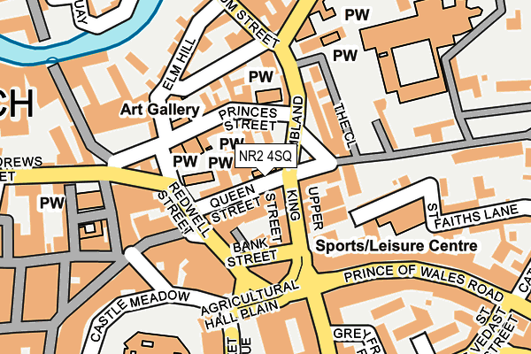 NR2 4SQ map - OS OpenMap – Local (Ordnance Survey) NR2 4SQ map - OS OpenMap – Local (Ordnance Survey)