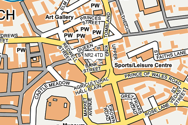 NR2 4TD map - OS OpenMap – Local (Ordnance Survey) NR2 4TD map - OS OpenMap – Local (Ordnance Survey)