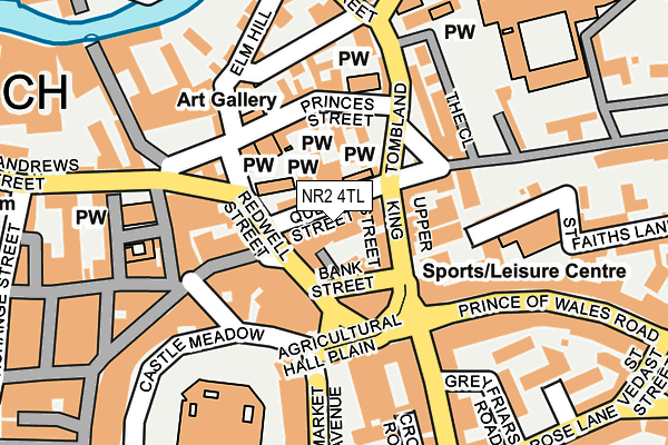 NR2 4TL map - OS OpenMap – Local (Ordnance Survey) NR2 4TL map - OS OpenMap – Local (Ordnance Survey)