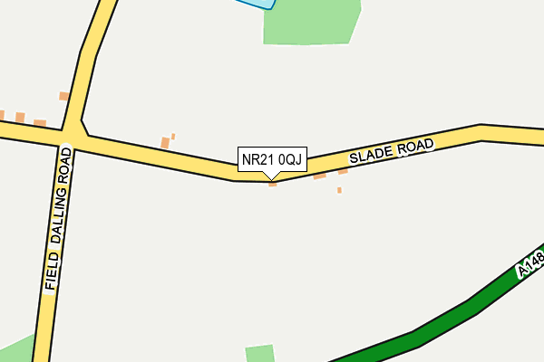 NR21 0QJ map - OS OpenMap – Local (Ordnance Survey) NR21 0QJ map - OS OpenMap – Local (Ordnance Survey)