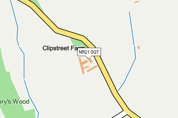 NR21 0QT map - OS OpenMap – Local (Ordnance Survey) NR21 0QT map - OS OpenMap – Local (Ordnance Survey)