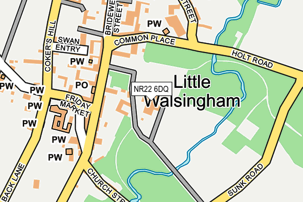 NR22 6DQ map - OS OpenMap – Local (Ordnance Survey) NR22 6DQ map - OS OpenMap – Local (Ordnance Survey)