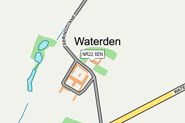 NR22 6EN map - OS OpenMap – Local (Ordnance Survey) NR22 6EN map - OS OpenMap – Local (Ordnance Survey)
