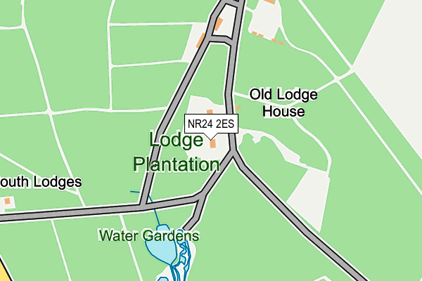 NR24 2ES map - OS OpenMap – Local (Ordnance Survey) NR24 2ES map - OS OpenMap – Local (Ordnance Survey)