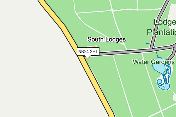 NR24 2ET map - OS OpenMap – Local (Ordnance Survey) NR24 2ET map - OS OpenMap – Local (Ordnance Survey)