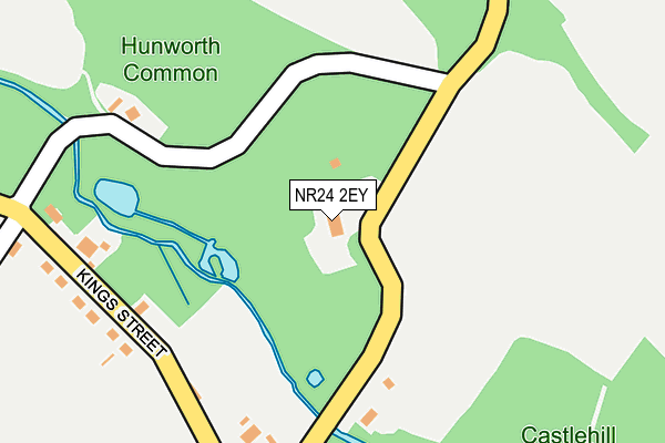 NR24 2EY map - OS OpenMap – Local (Ordnance Survey) NR24 2EY map - OS OpenMap – Local (Ordnance Survey)