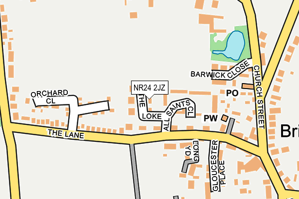 NR24 2JZ map - OS OpenMap – Local (Ordnance Survey) NR24 2JZ map - OS OpenMap – Local (Ordnance Survey)
