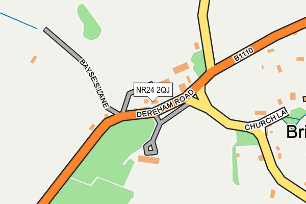 NR24 2QJ map - OS OpenMap – Local (Ordnance Survey) NR24 2QJ map - OS OpenMap – Local (Ordnance Survey)