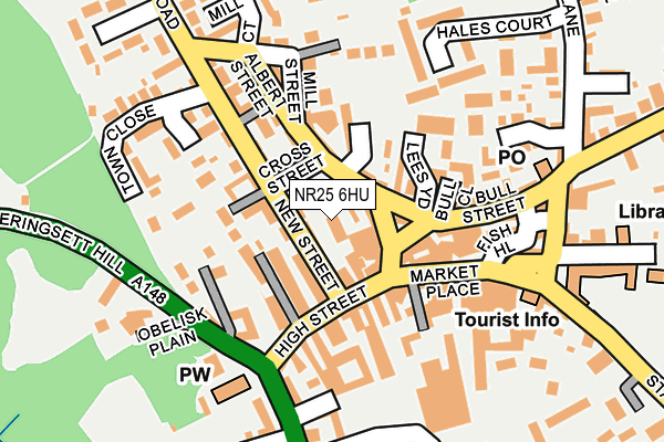 NR25 6HU map - OS OpenMap – Local (Ordnance Survey) NR25 6HU map - OS OpenMap – Local (Ordnance Survey)