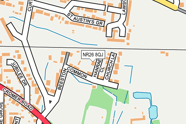 NR26 8QJ map - OS OpenMap – Local (Ordnance Survey) NR26 8QJ map - OS OpenMap – Local (Ordnance Survey)
