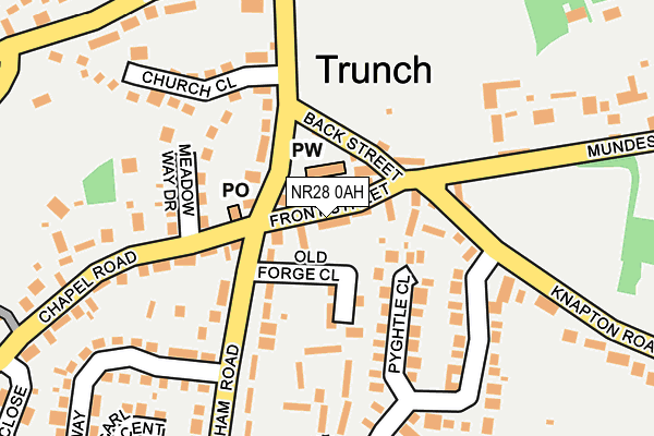 NR28 0AH map - OS OpenMap – Local (Ordnance Survey) NR28 0AH map - OS OpenMap – Local (Ordnance Survey)