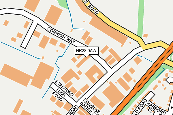 NR28 0AW map - OS OpenMap – Local (Ordnance Survey) NR28 0AW map - OS OpenMap – Local (Ordnance Survey)