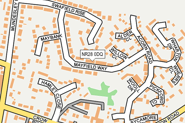 NR28 0DQ map - OS OpenMap – Local (Ordnance Survey) NR28 0DQ map - OS OpenMap – Local (Ordnance Survey)
