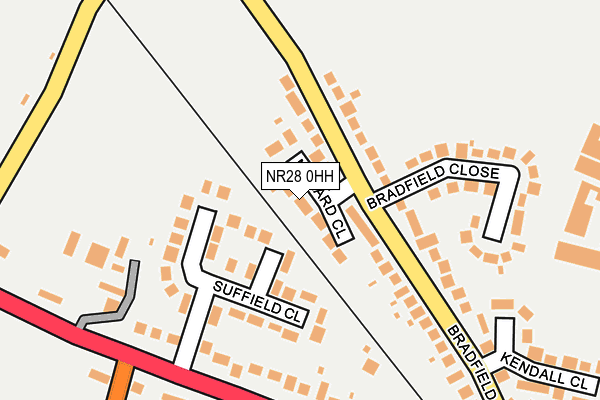 NR28 0HH map - OS OpenMap – Local (Ordnance Survey) NR28 0HH map - OS OpenMap – Local (Ordnance Survey)
