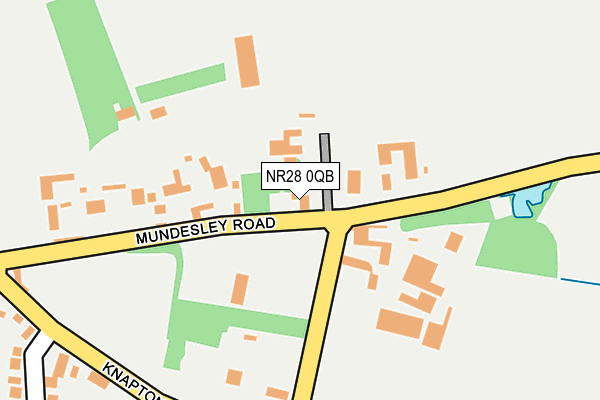 NR28 0QB map - OS OpenMap – Local (Ordnance Survey) NR28 0QB map - OS OpenMap – Local (Ordnance Survey)