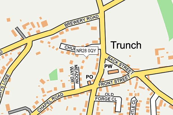 NR28 0QY map - OS OpenMap – Local (Ordnance Survey) NR28 0QY map - OS OpenMap – Local (Ordnance Survey)