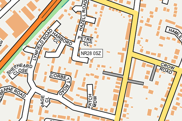NR28 0SZ map - OS OpenMap – Local (Ordnance Survey) NR28 0SZ map - OS OpenMap – Local (Ordnance Survey)