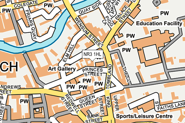 NR3 1HL map - OS OpenMap – Local (Ordnance Survey) NR3 1HL map - OS OpenMap – Local (Ordnance Survey)