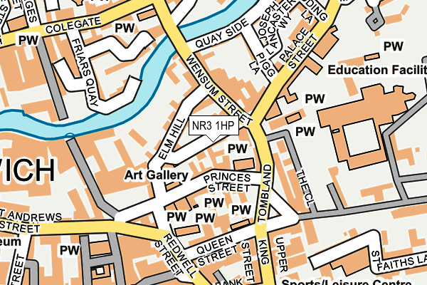NR3 1HP map - OS OpenMap – Local (Ordnance Survey) NR3 1HP map - OS OpenMap – Local (Ordnance Survey)