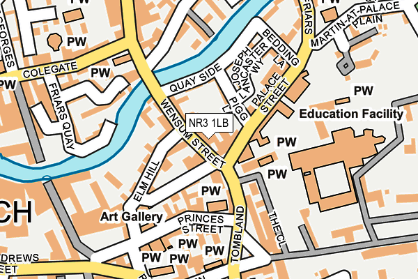 NR3 1LB map - OS OpenMap – Local (Ordnance Survey) NR3 1LB map - OS OpenMap – Local (Ordnance Survey)