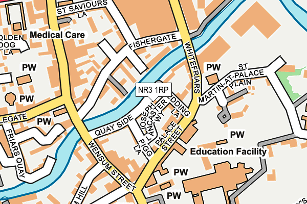 NR3 1RP map - OS OpenMap – Local (Ordnance Survey) NR3 1RP map - OS OpenMap – Local (Ordnance Survey)