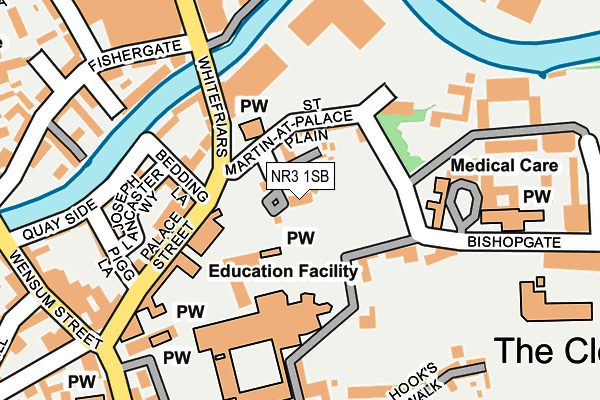 NR3 1SB map - OS OpenMap – Local (Ordnance Survey) NR3 1SB map - OS OpenMap – Local (Ordnance Survey)