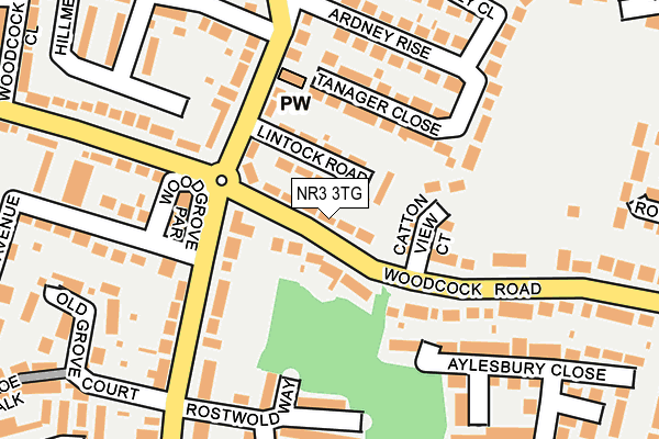 NR3 3TG map - OS OpenMap – Local (Ordnance Survey) NR3 3TG map - OS OpenMap – Local (Ordnance Survey)