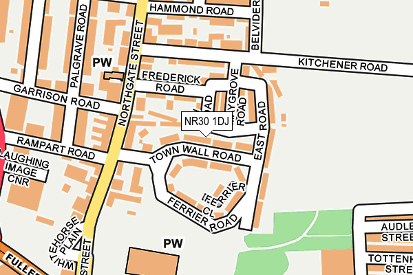 NR30 1DJ map - OS OpenMap – Local (Ordnance Survey) NR30 1DJ map - OS OpenMap – Local (Ordnance Survey)