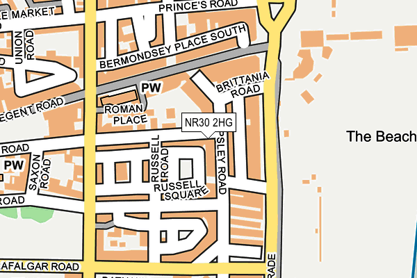 NR30 2HG map - OS OpenMap – Local (Ordnance Survey) NR30 2HG map - OS OpenMap – Local (Ordnance Survey)