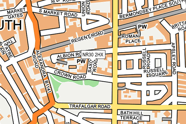 NR30 2HX map - OS OpenMap – Local (Ordnance Survey) NR30 2HX map - OS OpenMap – Local (Ordnance Survey)