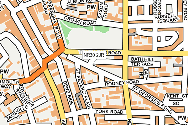 NR30 2JR map - OS OpenMap – Local (Ordnance Survey) NR30 2JR map - OS OpenMap – Local (Ordnance Survey)
