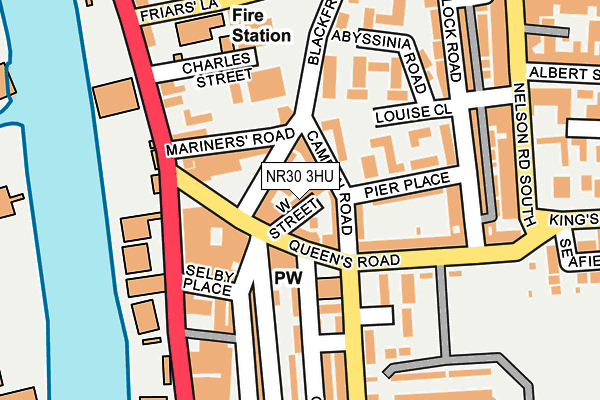 NR30 3HU map - OS OpenMap – Local (Ordnance Survey) NR30 3HU map - OS OpenMap – Local (Ordnance Survey)