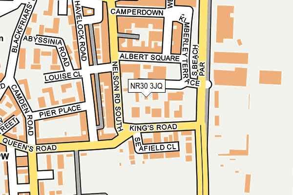 NR30 3JQ map - OS OpenMap – Local (Ordnance Survey) NR30 3JQ map - OS OpenMap – Local (Ordnance Survey)