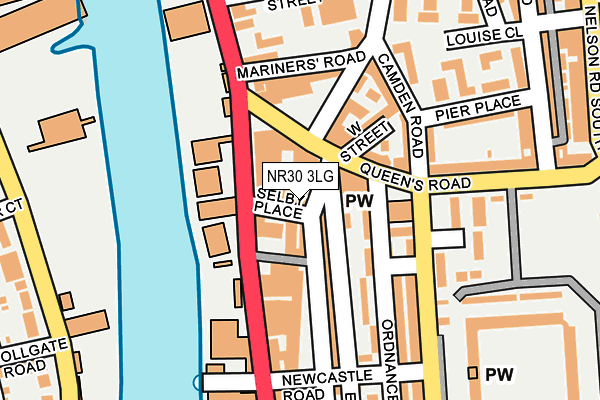 NR30 3LG map - OS OpenMap – Local (Ordnance Survey) NR30 3LG map - OS OpenMap – Local (Ordnance Survey)