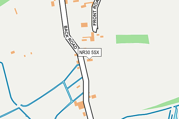 NR30 5SX map - OS OpenMap – Local (Ordnance Survey) NR30 5SX map - OS OpenMap – Local (Ordnance Survey)