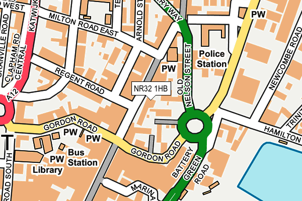 NR32 1HB map - OS OpenMap – Local (Ordnance Survey) NR32 1HB map - OS OpenMap – Local (Ordnance Survey)