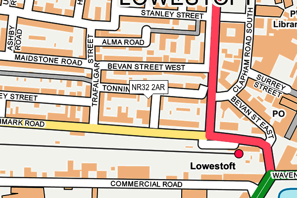 NR32 2AR map - OS OpenMap – Local (Ordnance Survey) NR32 2AR map - OS OpenMap – Local (Ordnance Survey)