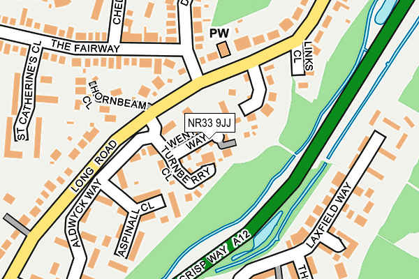 NR33 9JJ map - OS OpenMap – Local (Ordnance Survey) NR33 9JJ map - OS OpenMap – Local (Ordnance Survey)