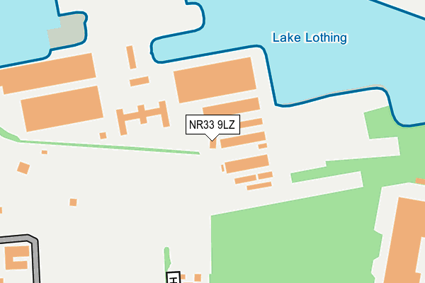 NR33 9LZ map - OS OpenMap – Local (Ordnance Survey) NR33 9LZ map - OS OpenMap – Local (Ordnance Survey)
