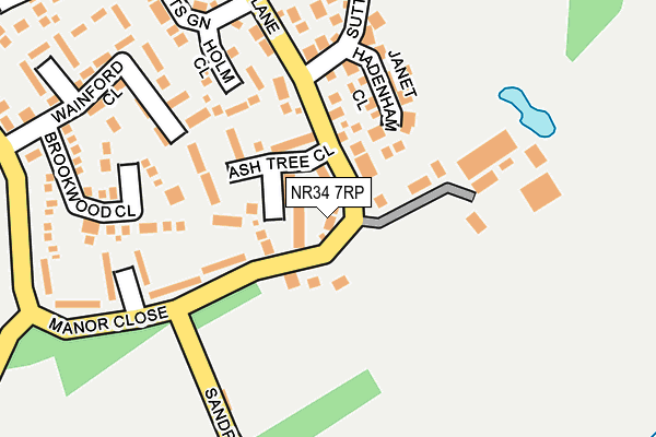 NR34 7RP map - OS OpenMap – Local (Ordnance Survey) NR34 7RP map - OS OpenMap – Local (Ordnance Survey)