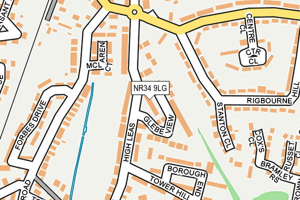 NR34 9LG map - OS OpenMap – Local (Ordnance Survey) NR34 9LG map - OS OpenMap – Local (Ordnance Survey)