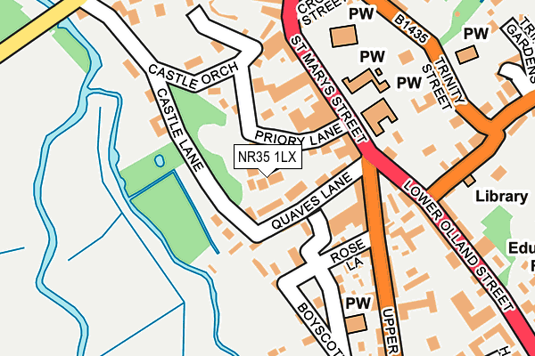 NR35 1LX map - OS OpenMap – Local (Ordnance Survey) NR35 1LX map - OS OpenMap – Local (Ordnance Survey)